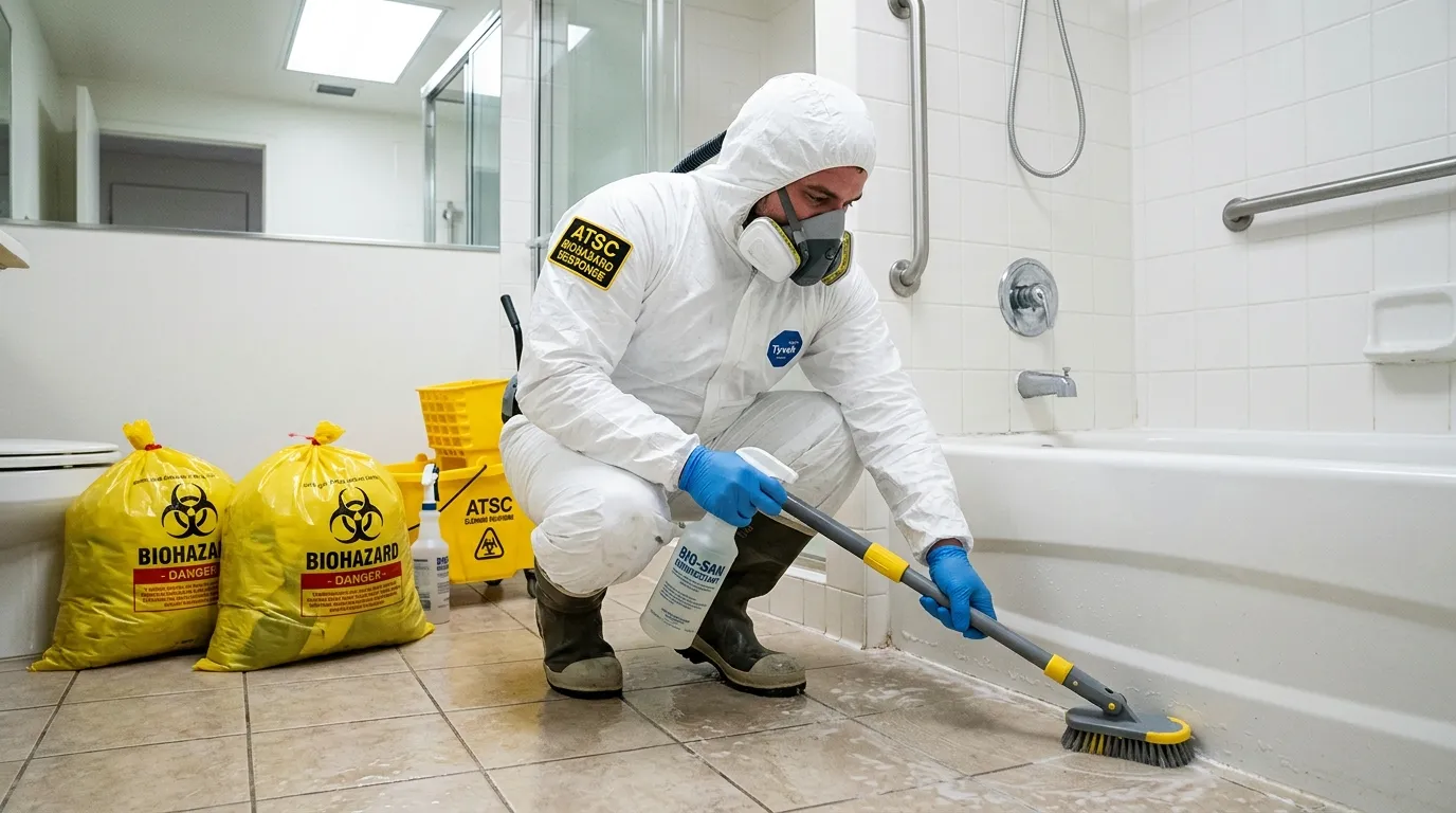 Decontamination equipment deployed for Blood Cleanup in Mokena